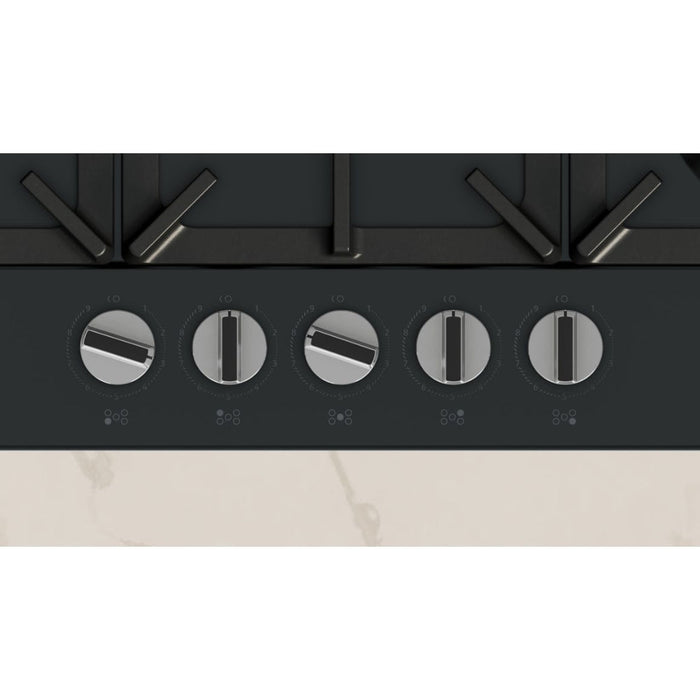 Neff N70 T27CIQ8S0 75cm Gas Hob - Black Image 2