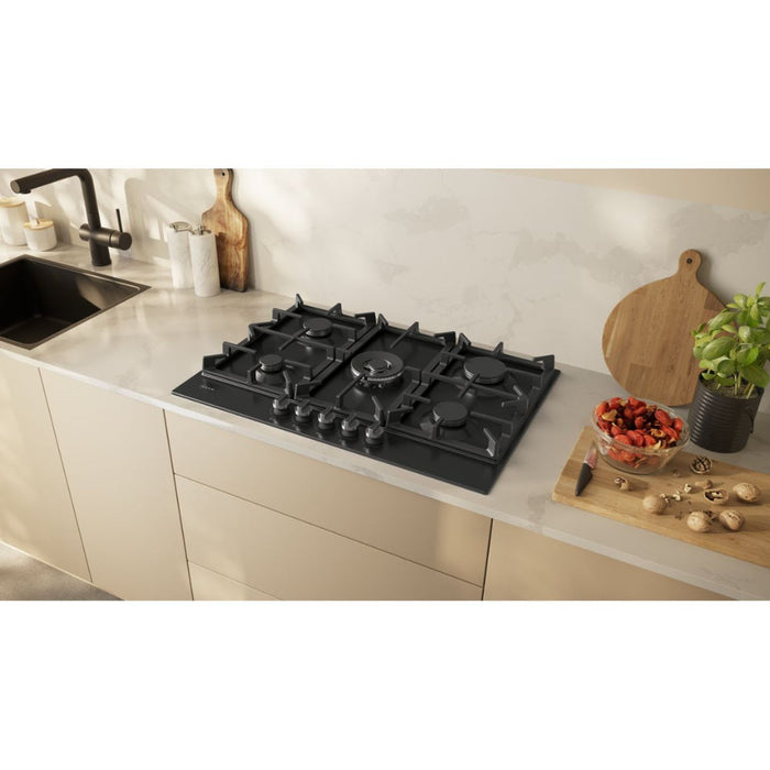 Neff N70 T27CIQ8S0 75cm Gas Hob - Black Image 5