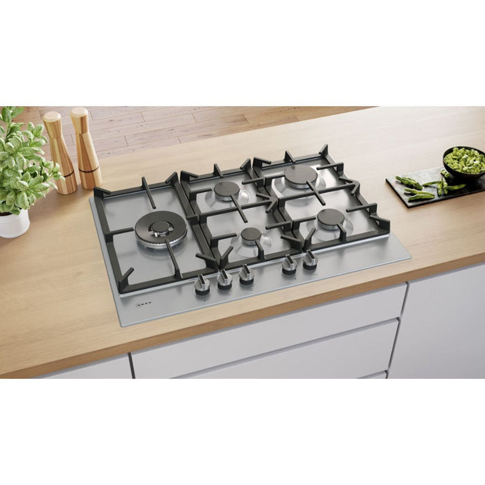 Neff N70 T27CIS8N0 75cm Gas Hob - St/Steel Image 5