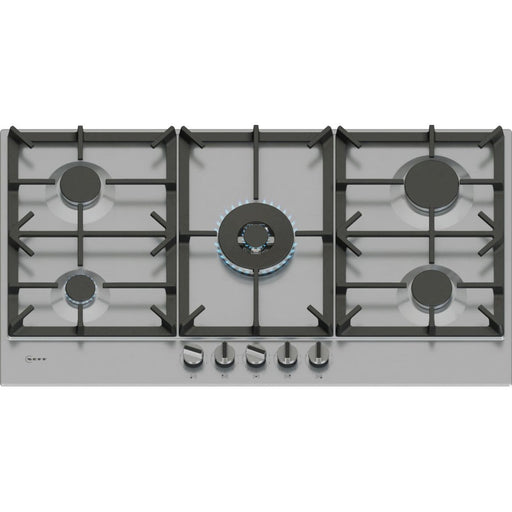 Neff N70 T29CIR8N0 90cm Gas Hob - St/Steel Image 1