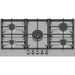 Neff N70 T29CIR8N0 90cm Gas Hob - St/Steel Image 1