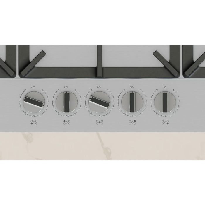 Neff N70 T29CIR8N0 90cm Gas Hob - St/Steel Image 2