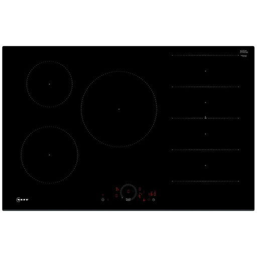 Neff N70 T68FHV4L0 80cm Induction Hob - Black Glass Image 1