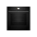 Neff N90 B64CS71G0B Single Slide & Hide Pyrolytic Oven - Black w/Graphite Trim Image 1