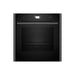 Neff N90 B64FS31G0B Single Slide & Hide Electric Oven w/Steam - Black w/Graphite Trim Image 1