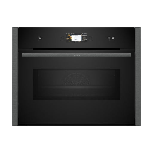 Neff N90 C24MS31G0B Compact Electric Oven & Microwave - Black w/Graphite Trim Image 1