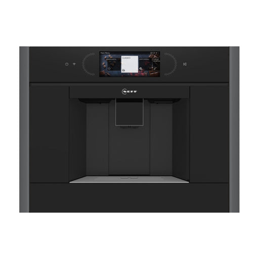 Neff N90 CL4TT11G0 2.4L Coffee Machine - Black w/Graphite Trim Image 1