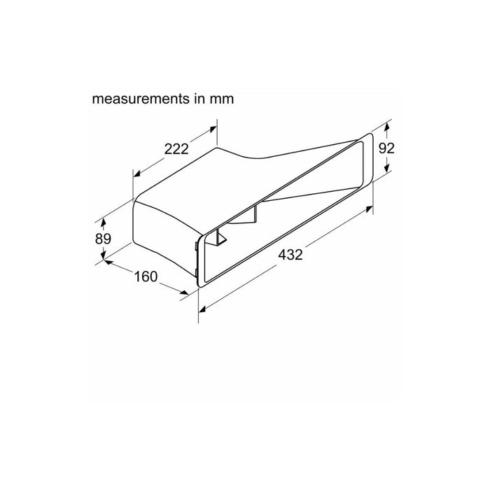 Neff Z821PD1 Ducted Diffuser Image 2