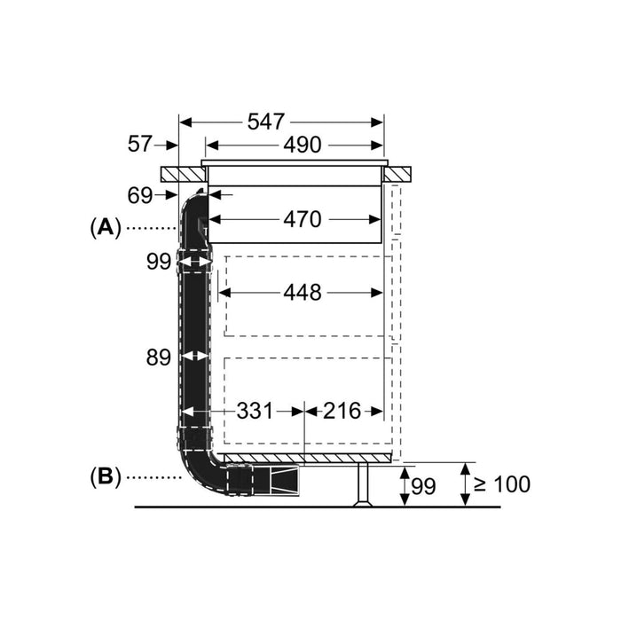 Neff Z861KR1 60cm+ Recirculation Starter Kit Image 2