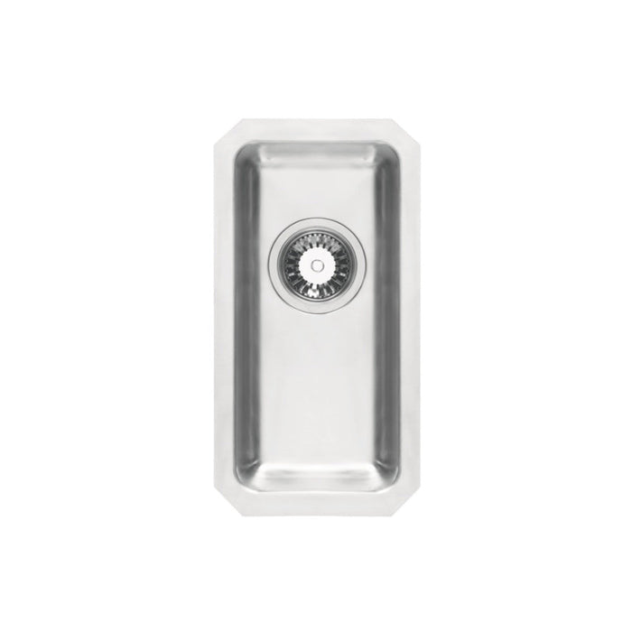 Prima+ 0.5B R25 Undermount Sink - St/Steel Image 1