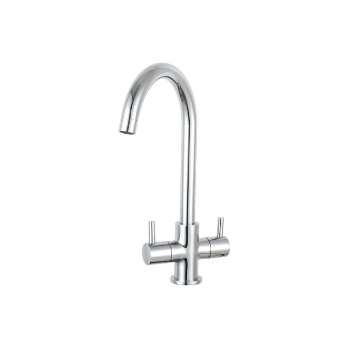 Prima 1.5B Inset Sink & Staten Tap Pack - St/Steel & Chrome Image 3