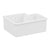 Prima 1.5B LHMB Undermount Ceramic Sink (Inc. Waste) - White Image 1