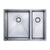 Prima+ 1.5B R10 LH Inset/Undermount Sink - St/Steel Image 1
