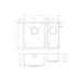 Prima+ 1.5B R10 LH Inset/Undermount Sink - St/Steel Image 3