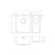 Prima+ 1.5B R10 LH Inset/Undermount Sink - St/Steel Image 3