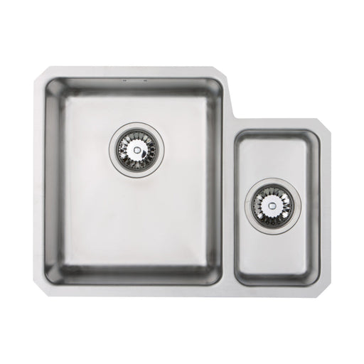 Prima+ 1.5B R25 LH Undermount Sink - St/Steel Image 1