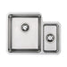 Prima+ 1.5B R25 LH Undermount Sink - St/Steel Image 1