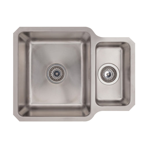 Prima+ 1.5B R25 Reversible Undermount Sink - St/Steel Image 1