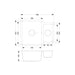 Prima+ 1.5B R25 Reversible Undermount Sink - St/Steel Image 3