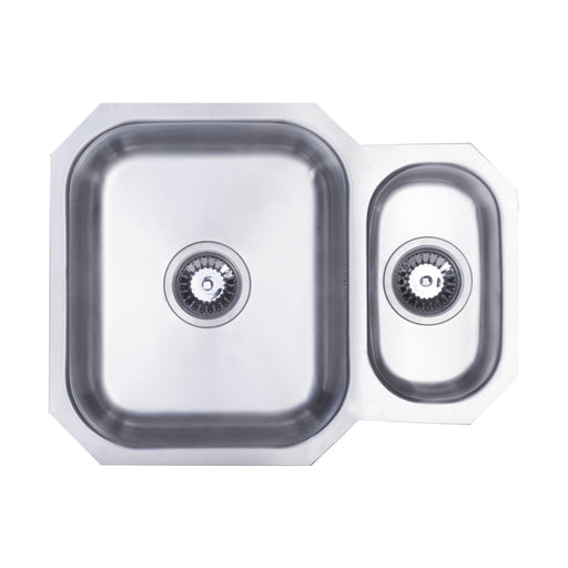 Prima 1.5B Undermount Reversible Sink - Polished Steel Image 1