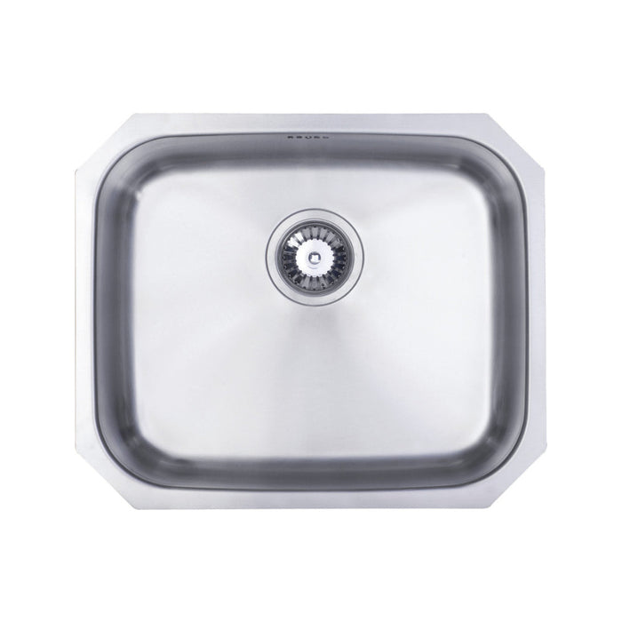 Prima 1B Large Undermount Sink - Polished Steel Image 1