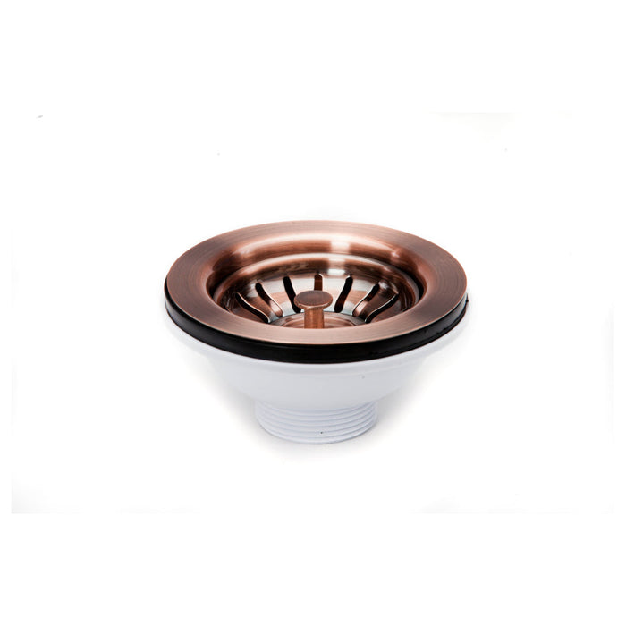 Prima Brushed Copper Waste Only Image 1