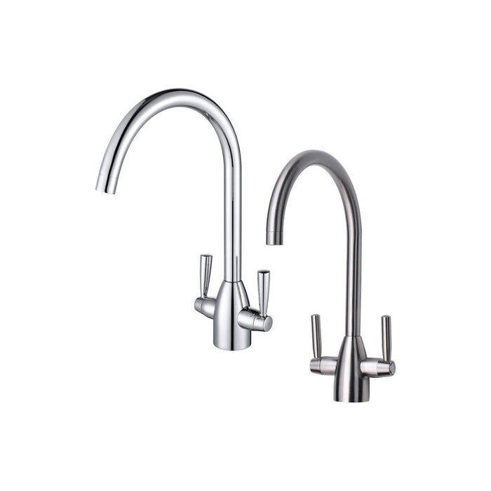 Prima Chelsea Dual Lever Mixer Tap Image 2