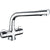 Prima Classic Dual Lever Quarter Turn Mixer Tap - Chrome Image 1