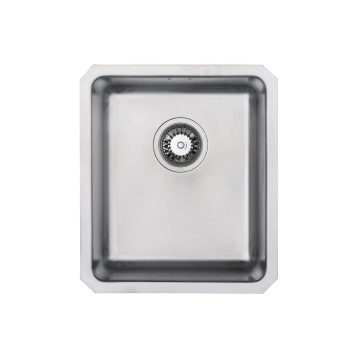 Prima+ Compact 1.0B R25 Undermount Sink - St/Steel Image 1