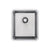 Prima+ Compact 1.0B R25 Undermount Sink - St/Steel Image 1