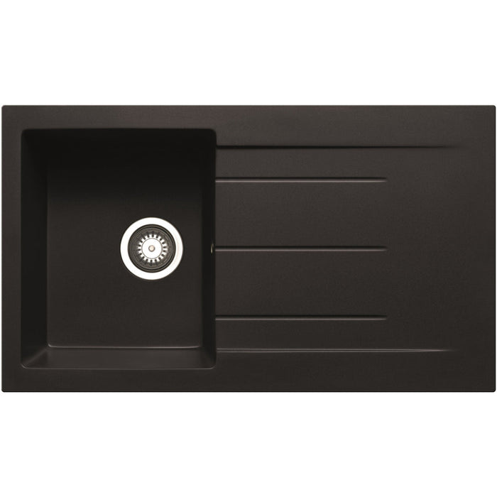 Prima+ Compact Granite 1B & Drainer Inset Sink Image 1