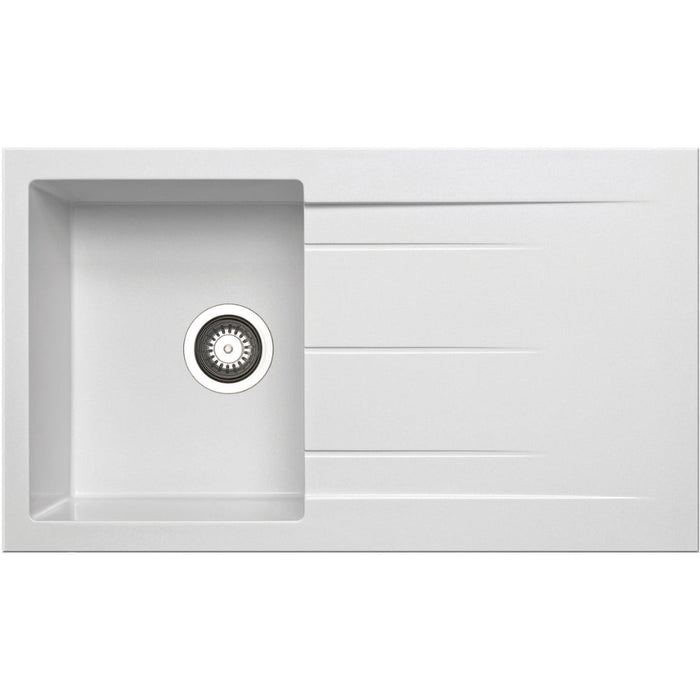 Prima+ Compact Granite 1B & Drainer Inset Sink Image 7
