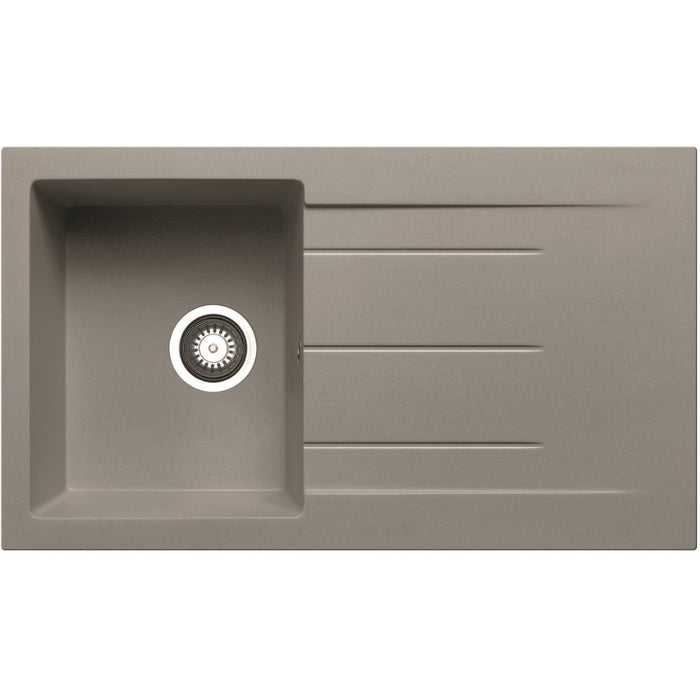 Prima+ Compact Granite 1B & Drainer Inset Sink