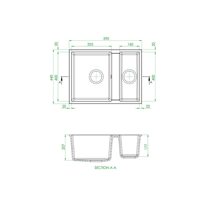 Prima+ Granite 1.5B Undermount Sink Image 6