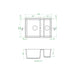 Prima+ Granite 1.5B Undermount Sink Image 6