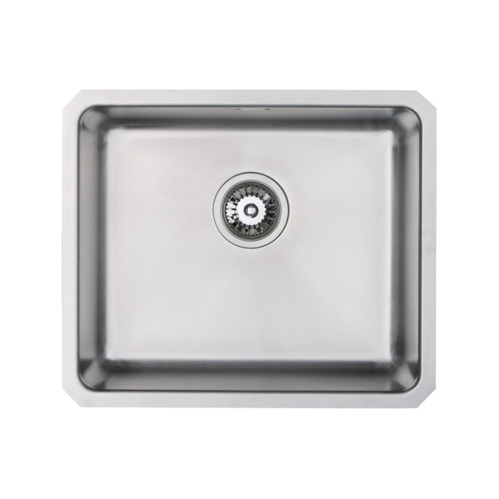 Prima+ Large 1.0B R25 Undermount Sink - St/Steel Image 1