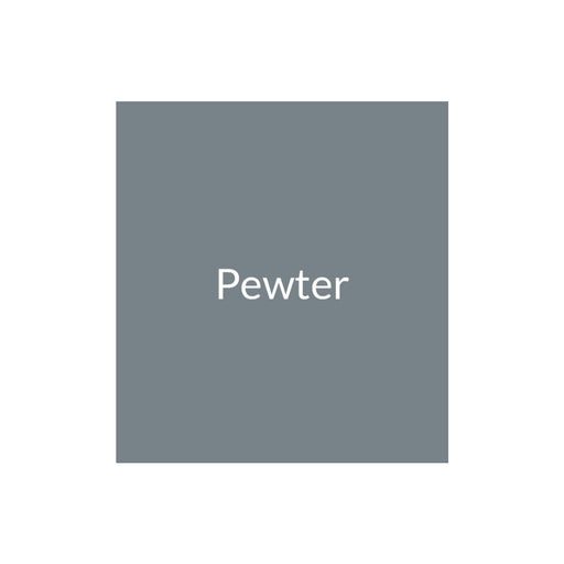 Prima LES003 60cm Straight Glass Splashback - Pewter Image 1