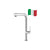 Prima+ Mosa Single Lever L-Shaped Tall Mixer Tap - Chrome Image 1