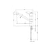 Prima+ Murray Single Lever Mixer Tap - Chrome Image 3