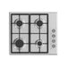 Prima Oven Gas Hob & Curved Glass Chimney Hood Pack - St/Steel Image 3