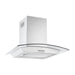 Prima Oven Gas Hob & Curved Glass Chimney Hood Pack - St/Steel Image 4