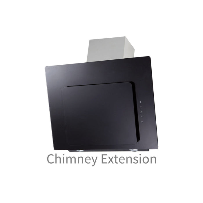 Prima PRAE900 Angled Chimney Hood Extension - St/Steel Image 1