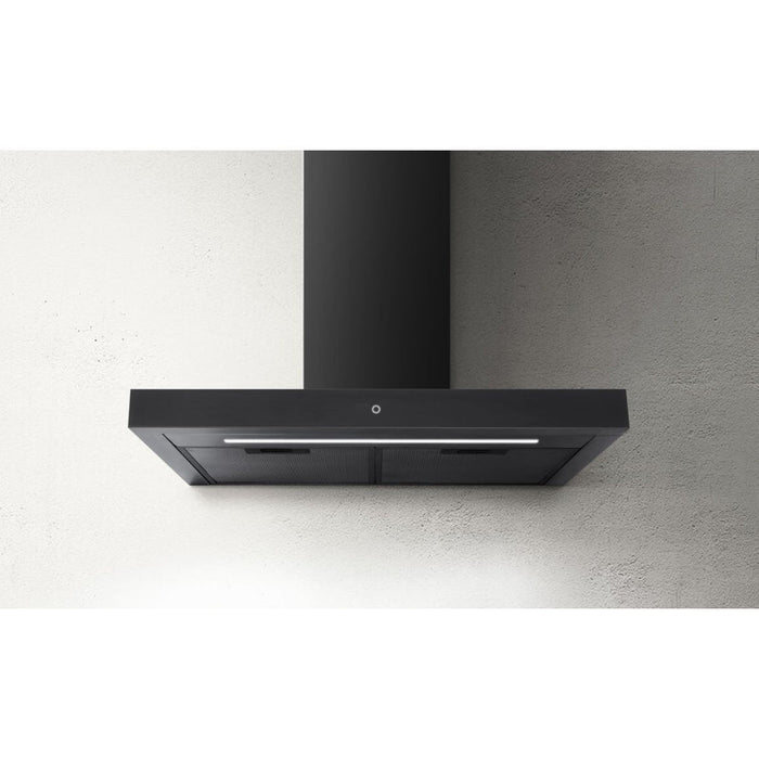 Prima+ PRCH027 60cm Box Chimney Hood - Black Image 2