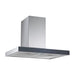 Prima PRCH031 60cm Box Chimney Hood - Black & St/Steel Image 1