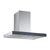 Prima PRCH031 60cm Box Chimney Hood - Black & St/Steel Image 1