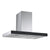 Prima PRCH035 90cm Box Chimney Hood - Black & St/Steel Image 1