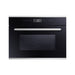 Prima PRCM450 B/I 1000W Microwave & Grill - Black & St/Steel Image 1