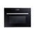 Prima PRCM450 B/I 1000W Microwave & Grill - Black & St/Steel Image 1