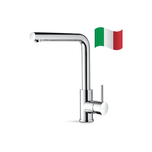 Prima+ Riace Single Lever L-Shaped Mixer Tap - Chrome Image 1