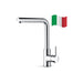 Prima+ Riace Single Lever L-Shaped Mixer Tap - Chrome Image 1